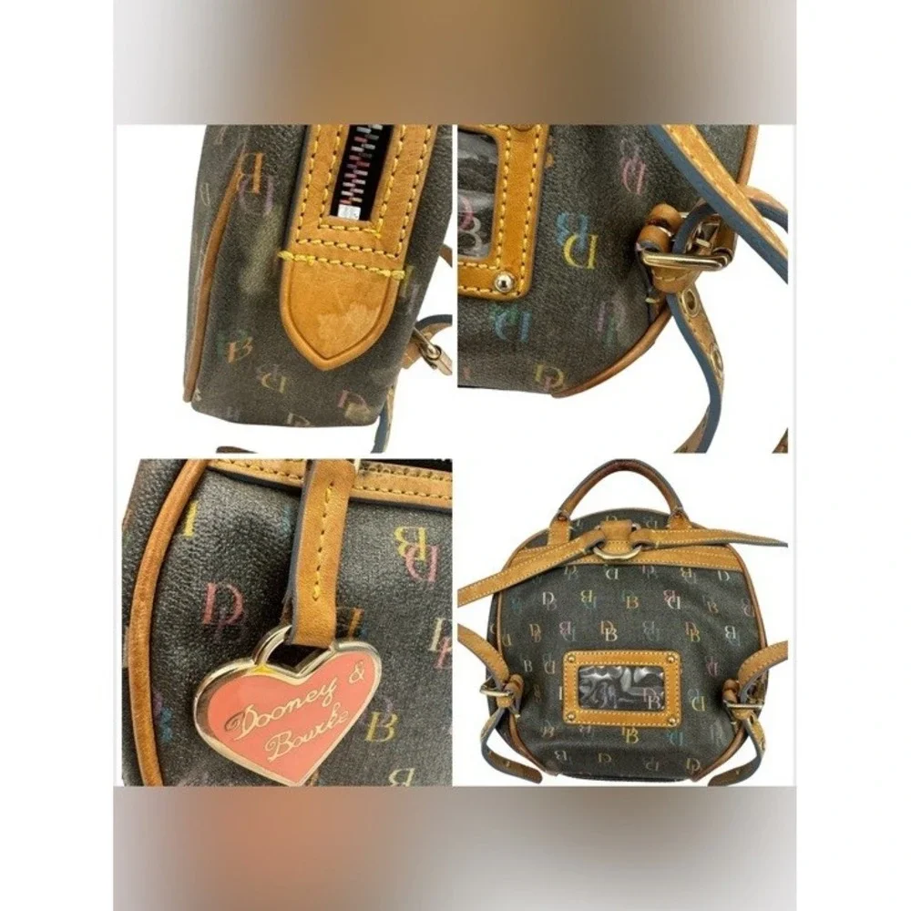 Ultra Rare Find Complete Vintage 3 Piece Matching Dooney & Bourke Set